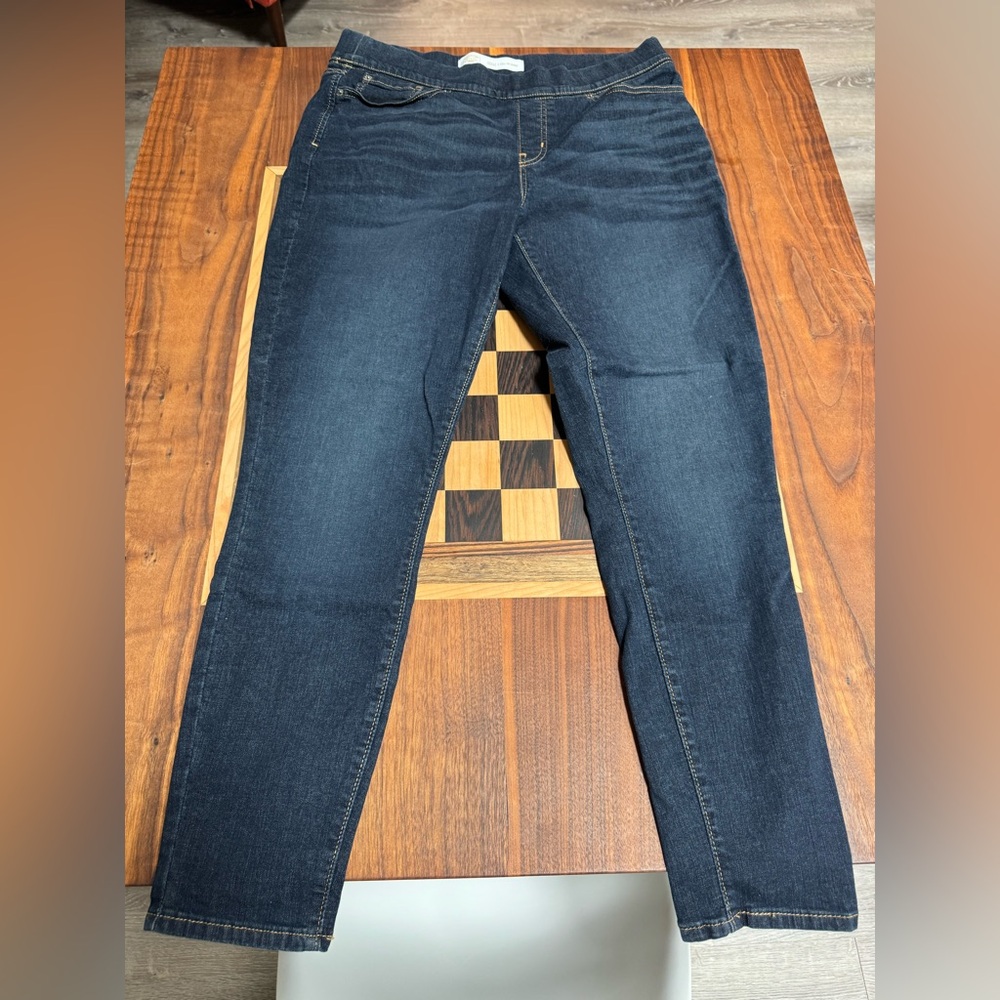 Signature by Levi Strauss Dark Blue Skinny Jeans